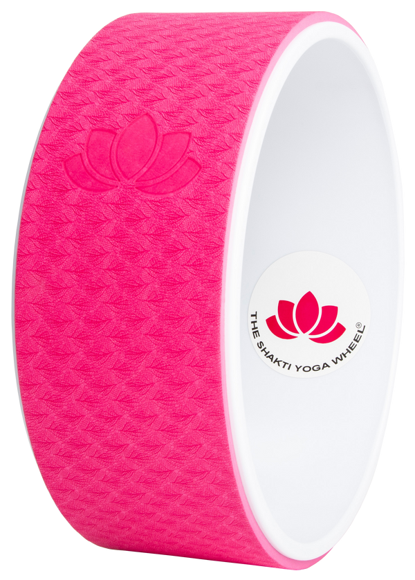 Raspberry Pink Yoga Wheel Imprint