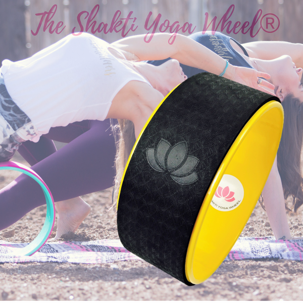 Bumble-Bee Yellow Yoga Wheel Imprint - The Shakti Yoga Wheel