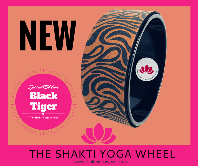 Black Tiger Yoga Wheel - The Shakti Yoga Wheel