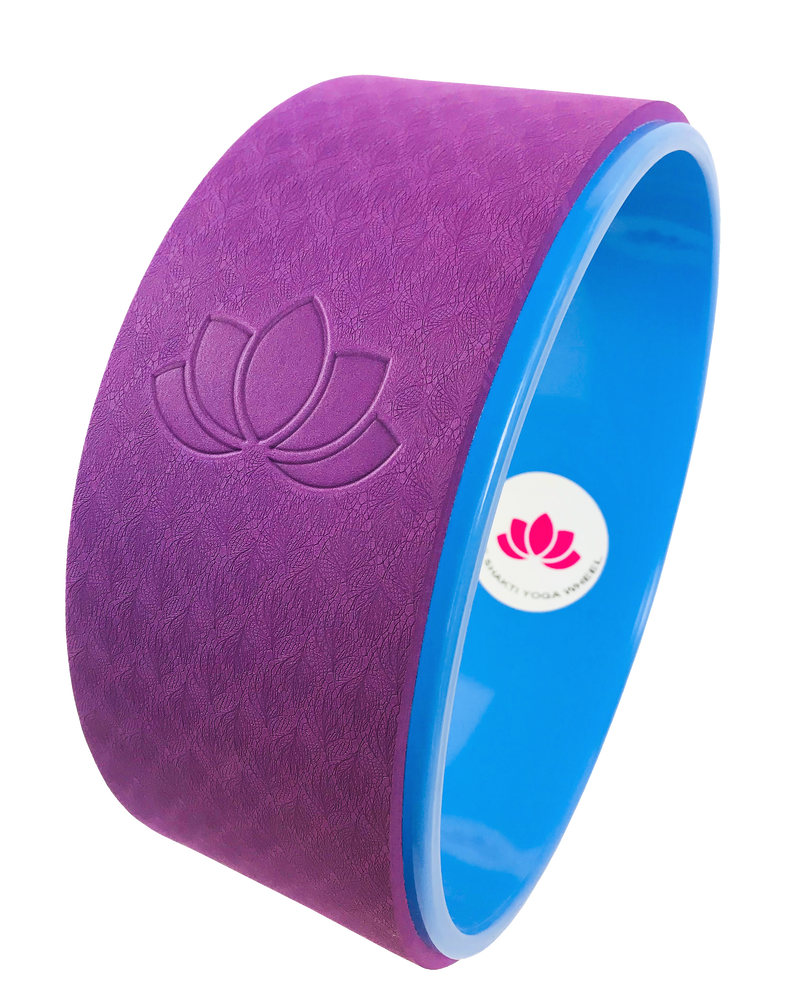 Blue Purple Yoga Wheel Imprint - The Shakti Yoga Wheel