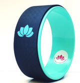 black with green lotus Shakti Yoga Wheel