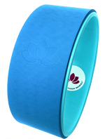 Blue Yoga Wheel Imprint