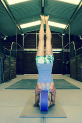 Yoga Wheel Pose - headstand