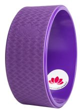 Purple Yoga Wheel Imprint