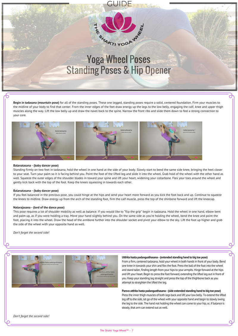 The Shakti Yoga Wheel® - 98 Posture Guide (e-book) - The Shakti Yoga Wheel