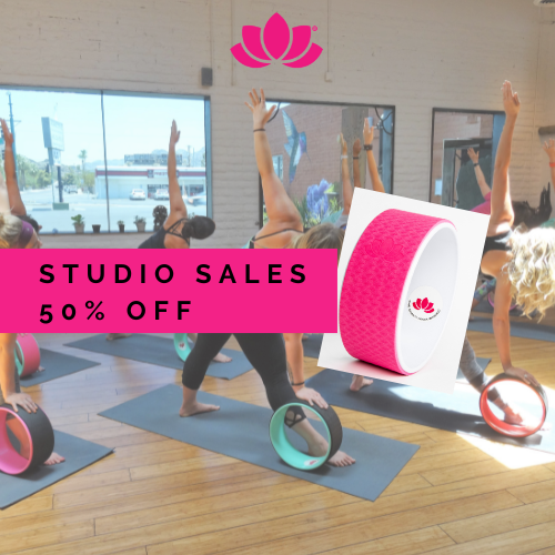 Studio Sales 6 Shakti Yoga Wheels* (Safe 50+) The Shakti Yoga Wheel®