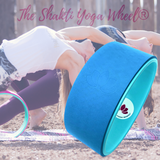Blue Yoga Wheel Imprint