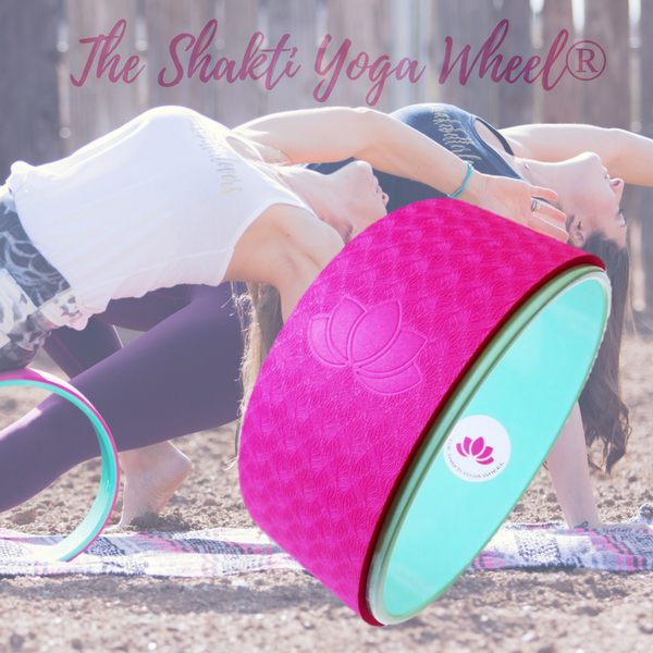 Pink Yoga Wheel Imprint - The Shakti Yoga Wheel