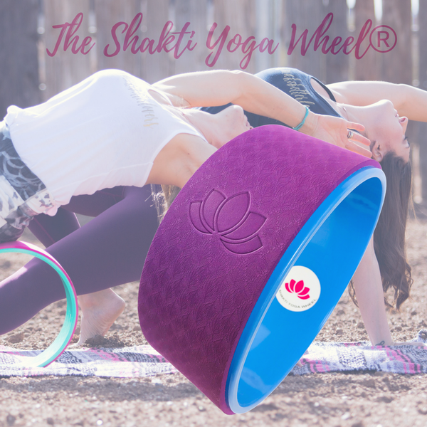 Blue Purple Yoga Wheel Imprint - The Shakti Yoga Wheel